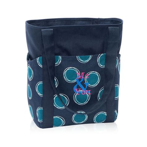 Go To Tote In La Di Dot Thirty One Gifts Tote Retro Metro Bag