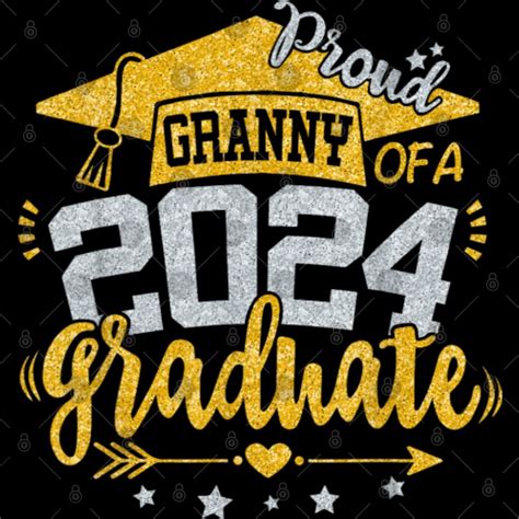 Granny Senior 2024 Proud Granny Of A Class Of 2024 Graduate Bibs Sold By Kristyrudnicki460 Sku