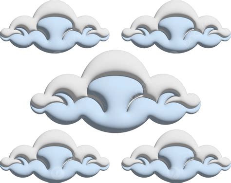 Icono De Nube Vector 3d PNG Nube 3d Vector Nube Vectores Nube PNG Y