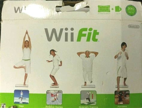 Nintendo Wii Balance Board With Wii Fit Bundle NTSC For Sale Online