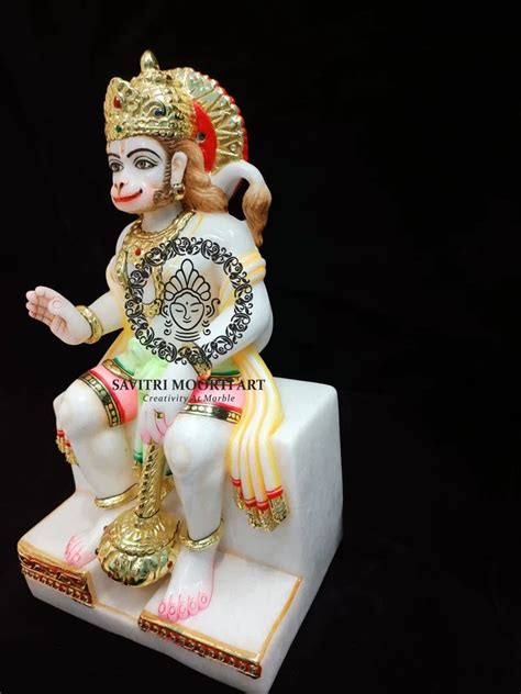 Marble Panchmukhi Hanuman Statue For Worship Temple At Rs In Jaipur