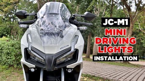 Adv Jc M Mini Driving Lights Installation Youtube