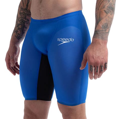 Speedo Mens Fastskin Lzr Pure Valor 2 0 Jammer Blue Aqua Swim