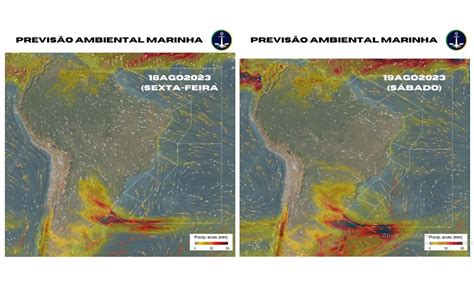 Marinha Alerta Navegantes Sobre Forma O De Ciclone Extratropical Nesta