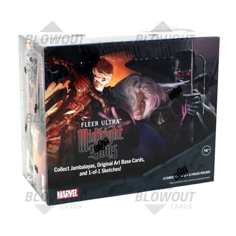 Upper Deck Fleer Ultra Marvel Midnight Sons Hobby Box