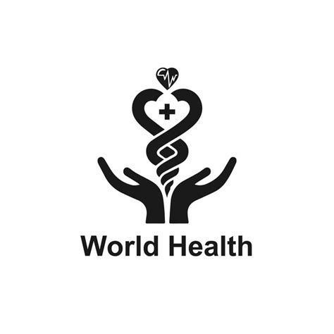 Premium Vector World Health Day Vector Logo Illustration