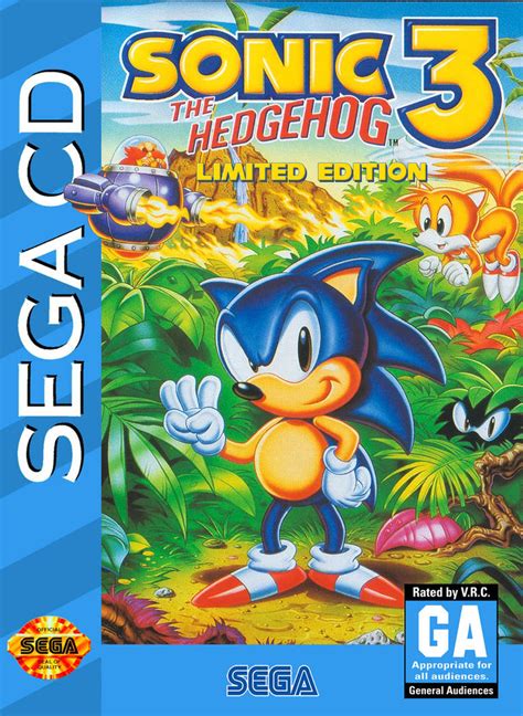 Sonic 3 Limited Edition Sega Cd Box Art By Artchanxv On Deviantart