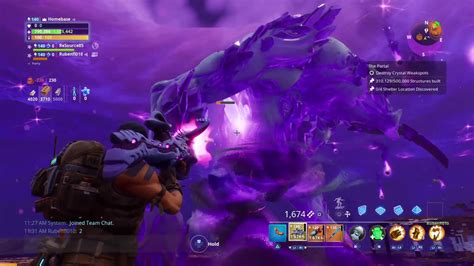 Fortnite Save The World Final Mythic Storm King Victory Youtube