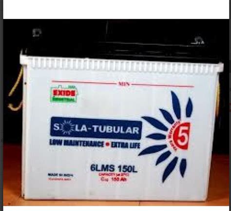 Exide Solar Battery 150ah Price Buy Exide 6lsm150 150ah Solar Tubular Battery Online