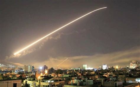 Idf Responds To Syrian Missile After Striking Damascus Targets World