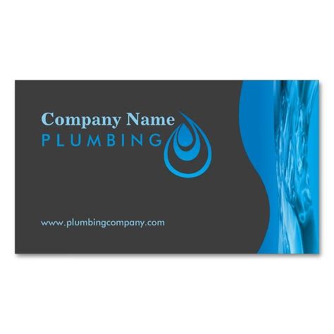 Plumbing Business Card Templates