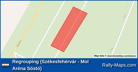 Regrouping Székesfehérvár Mol Aréna Sóstó stage map