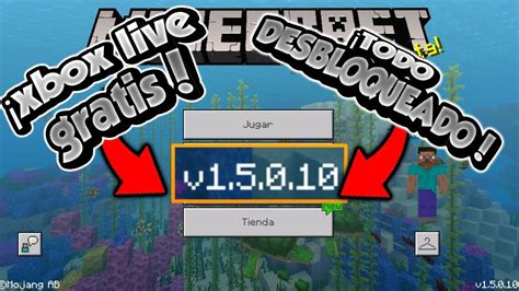 Minecraft Pe Con Xbox Live Y Todo Desbloqueado Mcpe