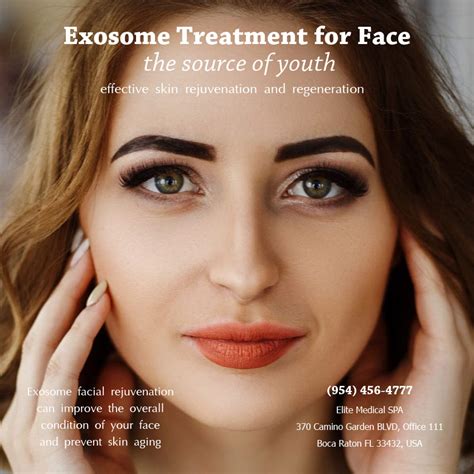 Exosome Treatment For Face Effective Skin Rejuvenation And Regeneration