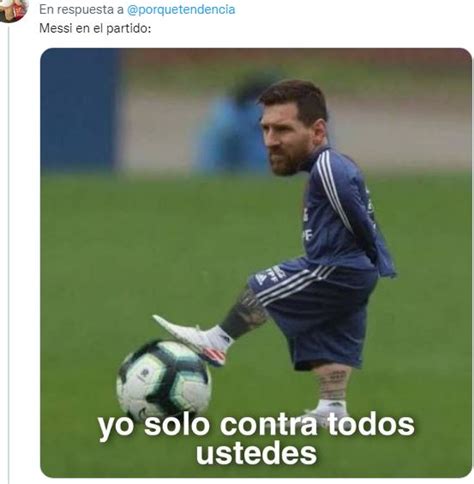 Los Mejores Memes De La Goleada De Argentina Ante Estonia Messi