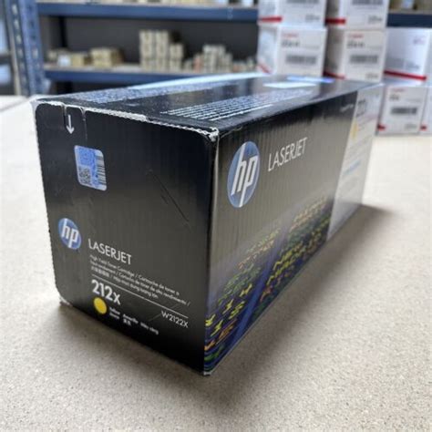 Genuine HP W2122X 212X Yellow High Yield Toner NEW SEALED