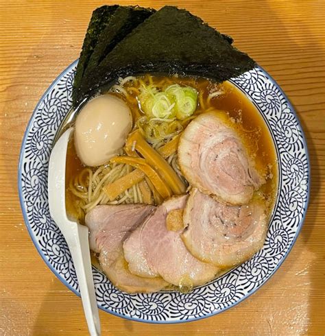 『特製中華そば大盛り』中華そば 笑歩のレビュー ラーメンデータベース