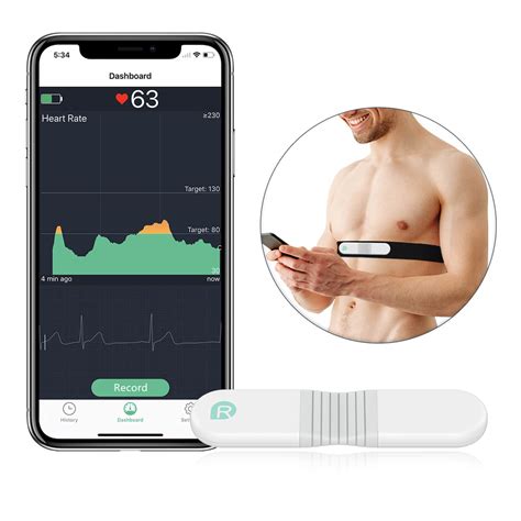 24-Hour ECG Monitor with AI Analysis, Continuous ECG/EKG Monitoring at