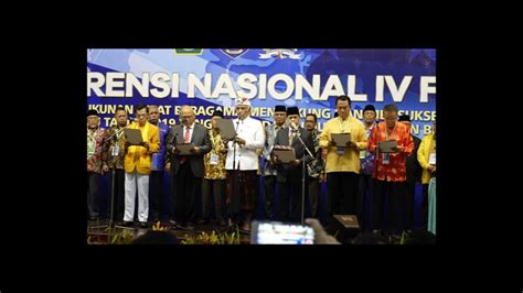 Deklarasi Forum Kerukunan Umat Beragama Pada Konferensi Nasional Ke Iv