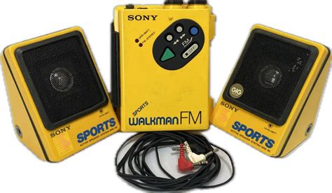 【傷や汚れあり】az 983 Sony Walkman ポータブル ステレオカセットプレーヤー スポーツ Wm F5 動作品 と Srs 35