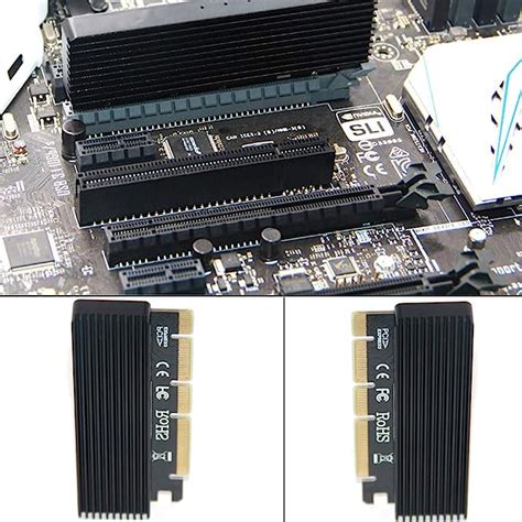 Ezdiy Fab Carte Nvme Pcie Adaptateur Ssd Nvme Vers Pci Express Avec