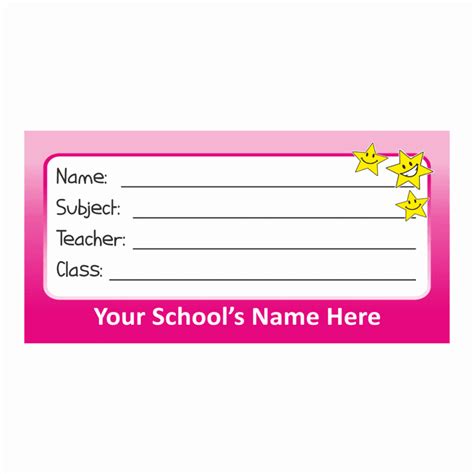 Name Tag Stickers School Stickers For Teachers