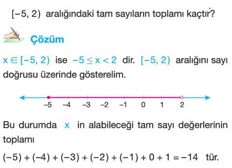 9 Sınıf Gerçek Sayı Aralıkları ve İşlemleri Testleri Test Çöz