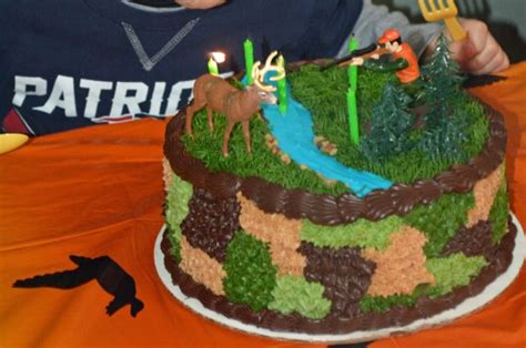 Hunting Cake Hunting Birthday Party Ideas And Camouflage Cake