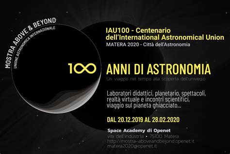 Anni Di Astronomia E Astrofisica Above And Beyond Le Pi