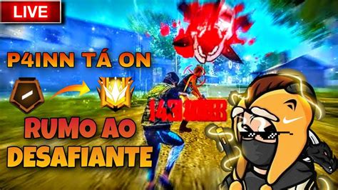 Live On 🔥 Sala Personalizada 🔥 Rumo Ao Elite 🔥 Solo Ranqueada 🔥 4x4