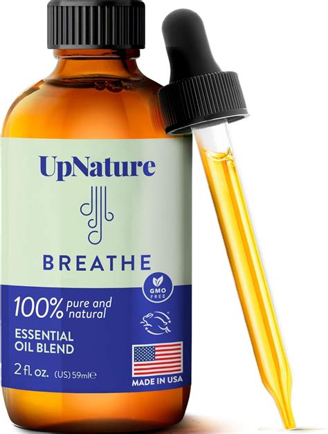 Mezcla De Aceites Esenciales Breathe De Onzas Respira F Cil Para