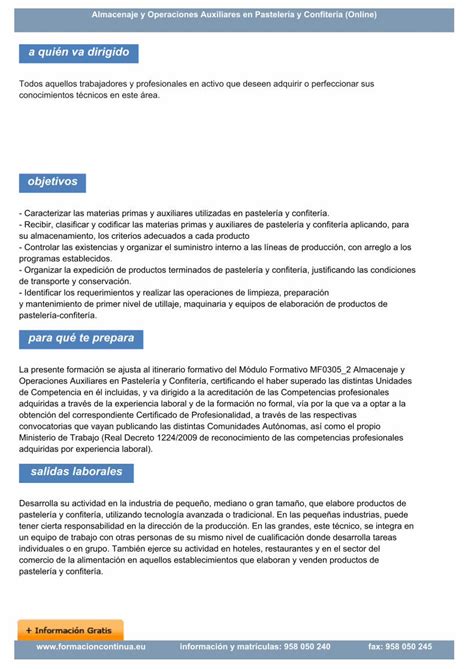 Pdf Almacenaje Y Operaciones Auxiliares En Pasteler A Y