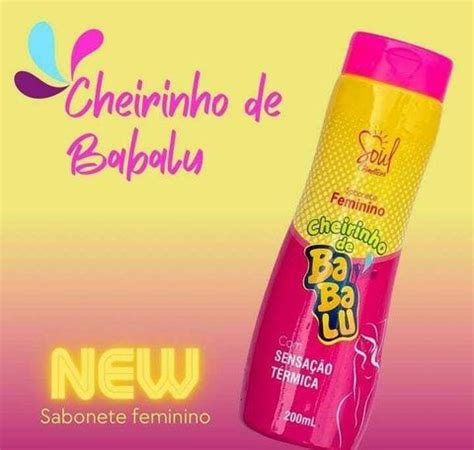 Sabonete Intimo Cheirinho de Babalu Sensação Térmica 200ml Soul