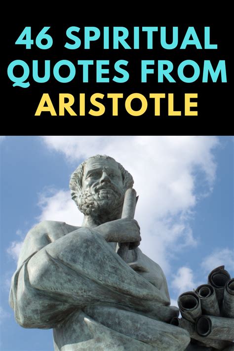 47 Spiritual Quotes From Aristotle | Aristotle quotes, Ancient greek ...