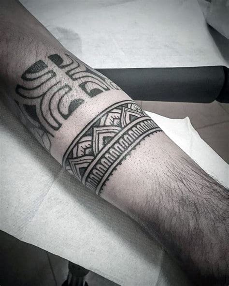 Top 55 Forearm Band Tattoo Ideas [2020 Inspiration Guide]