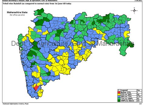 Does Anyone Know The Real Figures For Maharashtra Rainfall Deficit