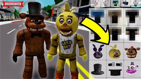 How To Become Fnaf Characters In Brookhaven Roblox Five Nights At