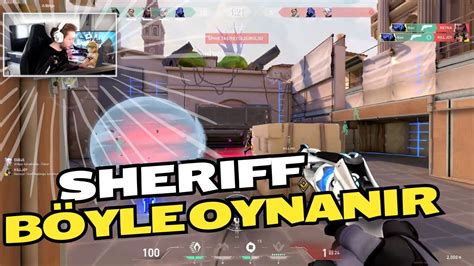 Sheriff B Yle Oynanir Valorant En Y Anlar Youtube