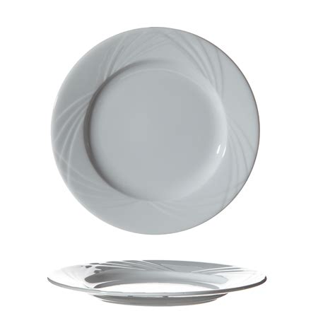 Assiette Plate Europa En Porcelaine Diam Mm Mjpro Restauration