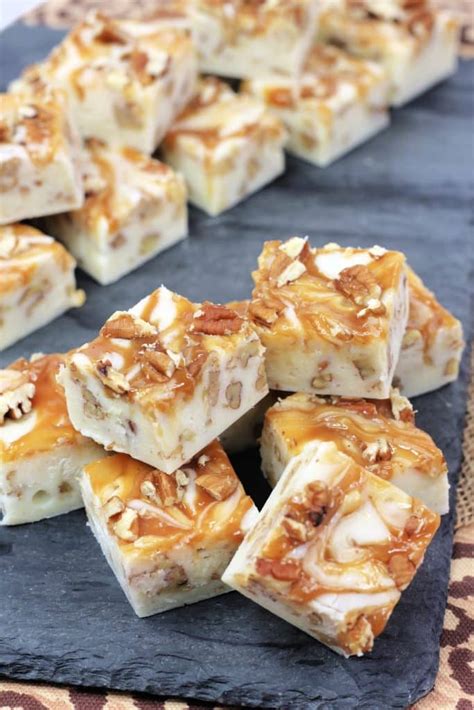 The Finest White Chocolate Caramel Pecan Fudge Happy Homeschool Nest