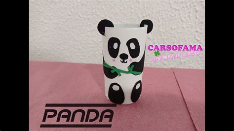 Panda Con Rollo De Papel Higienico YouTube