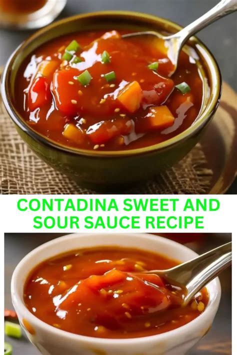 Contadina Sweet And Sour Sauce Recipe