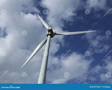 Back Of A Wind Turbine Stock Image Image Of Back Australia 83797563