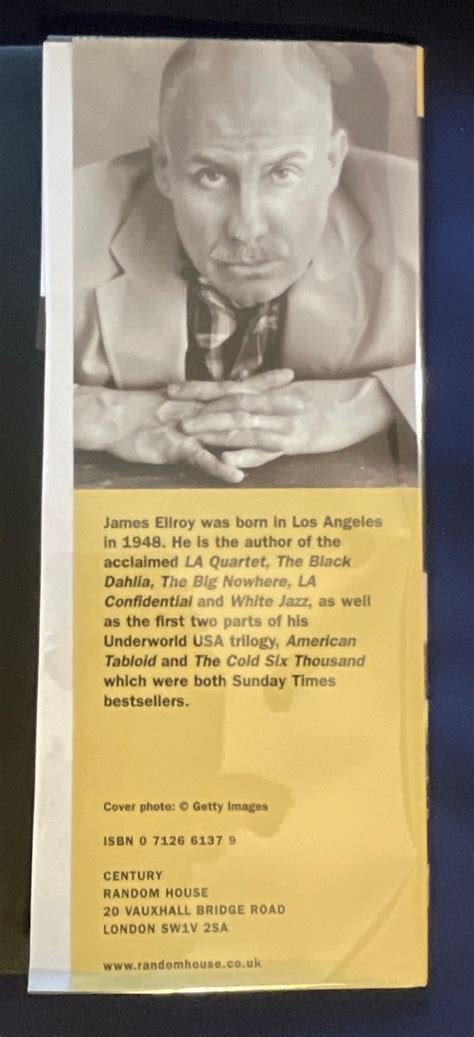 Destination Morgue L A Tales James Ellroy First Uk Edition No