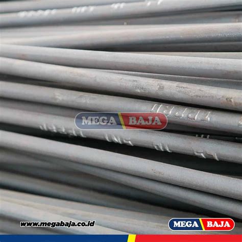 Besi Beton WBL Polos 10 Mm X 12 M Lurus TP 280 Mega Baja Pusat