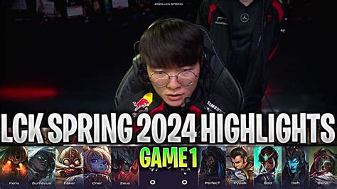 T Vs Kt Game Highlights Lck Spring W D Skt T Vs Kt Rolster