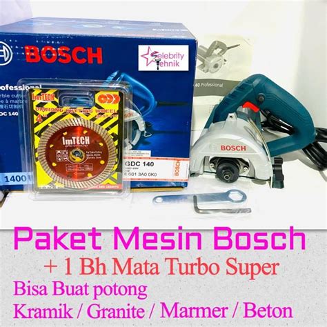 Jual Mesin Potong Keramik Bosch Marble Cutter Gdc 140 Shopee Indonesia