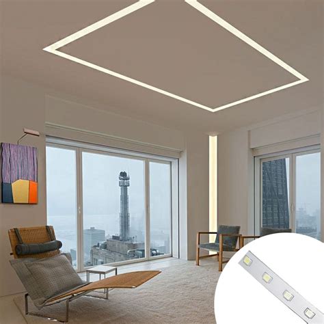 Fita Led Branco Frio Sanca Plafon Teto Gesso Rebaixado Luz