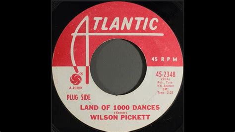 Wilson Pickett Land Of 1000 Dances Us Atlantic Records Demo