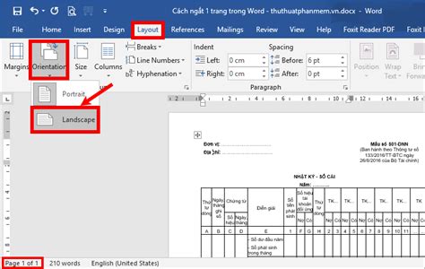 Cách Xoay Ngang 1 Trang Giấy Trong Word 2016 Update 2023 Top 2023